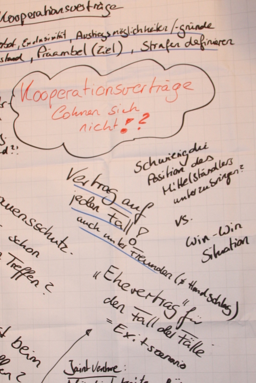 World-Cafe: Kooperationsverträge
