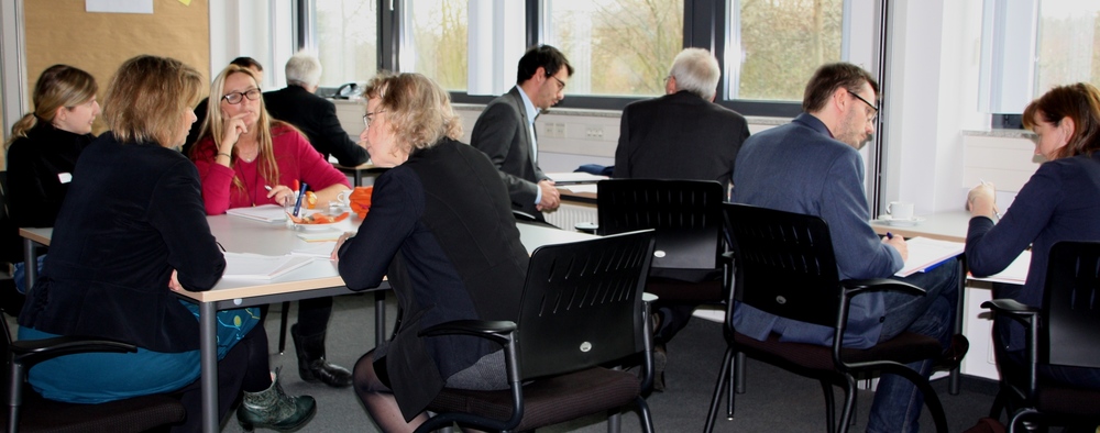 Gruppenarbeit der Teilnehmenden